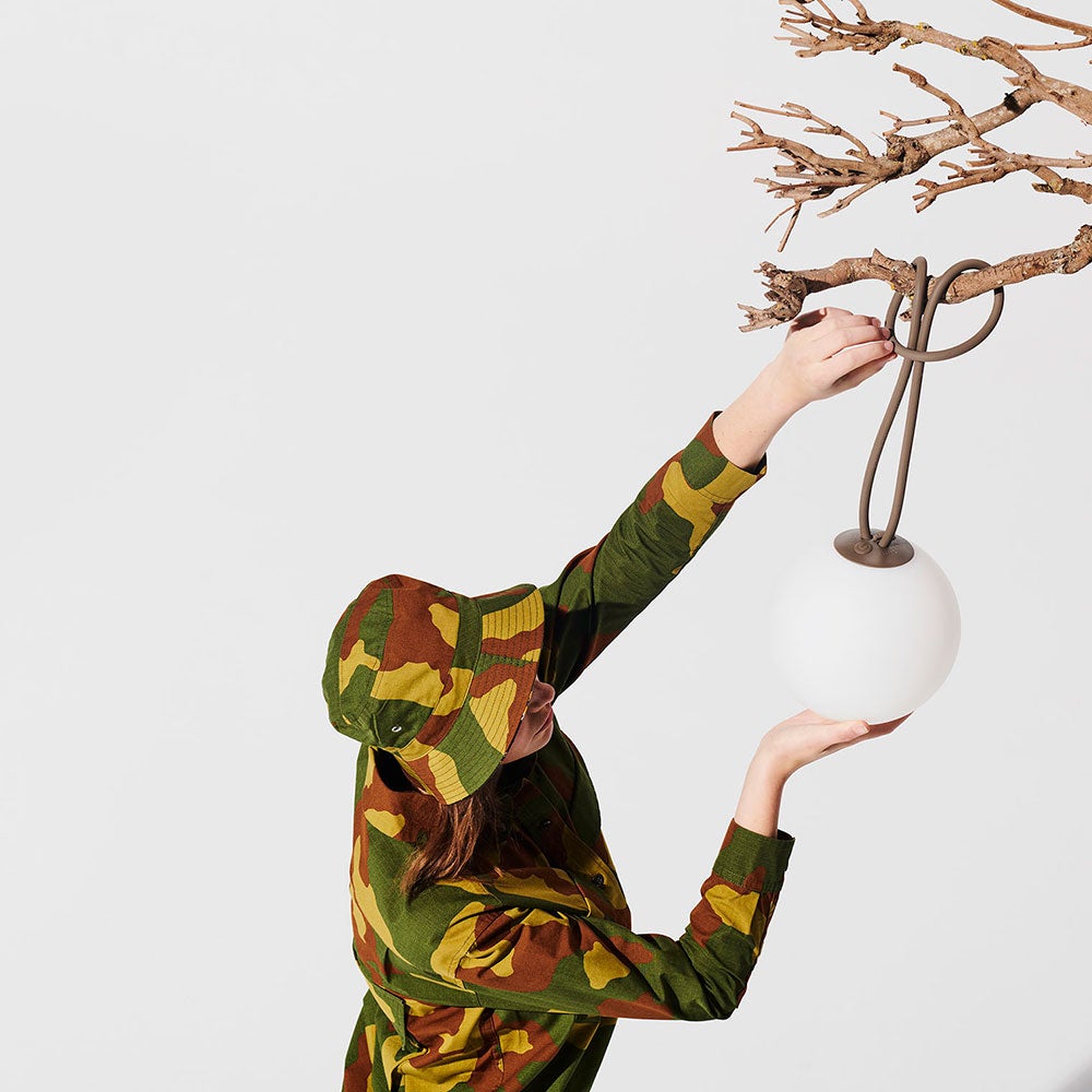 Bolleke lampa anthracite 