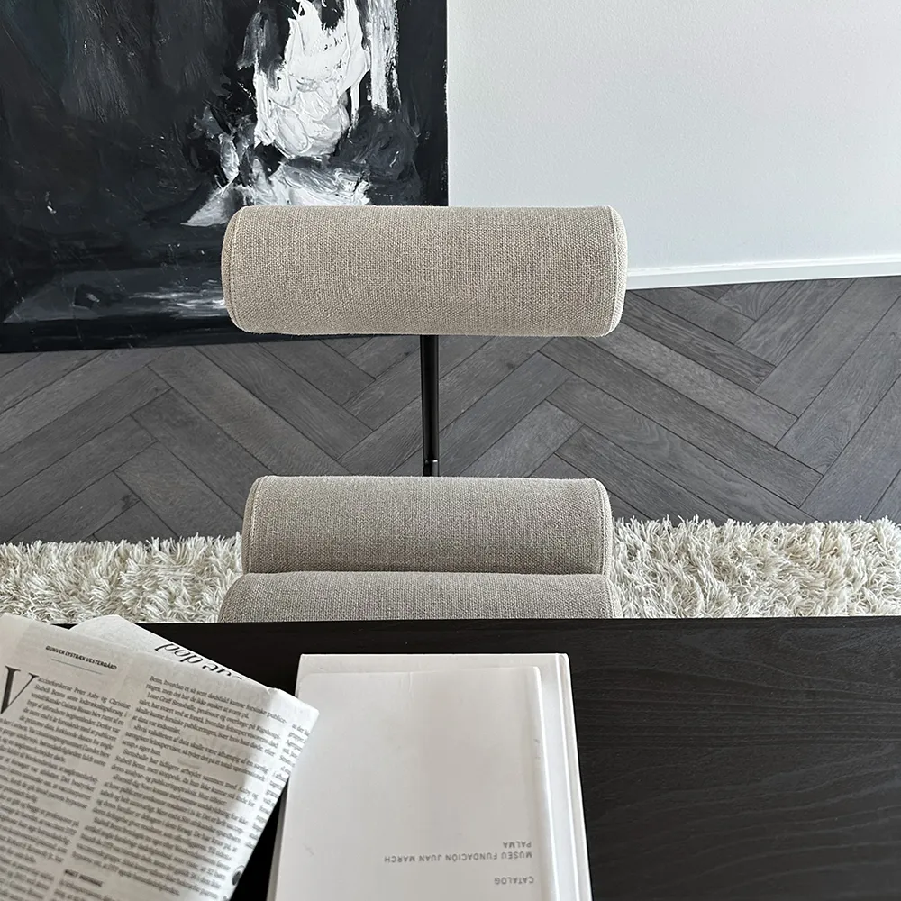 Hiro Matstol Black Frame - Linen