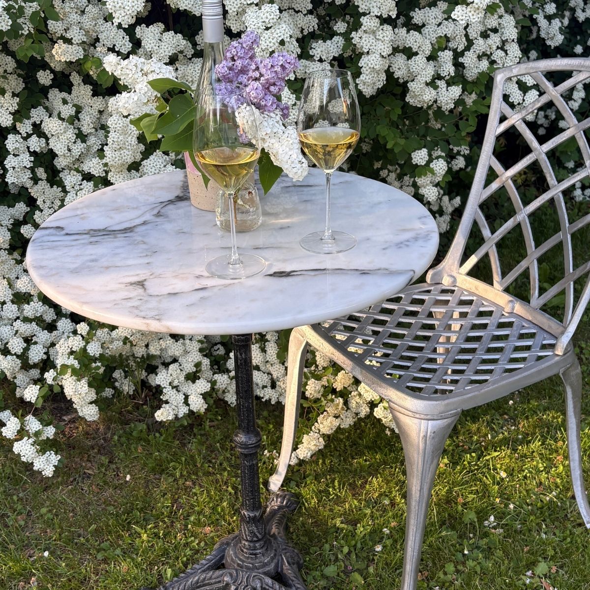 Loire Marmorbord 60Cm 