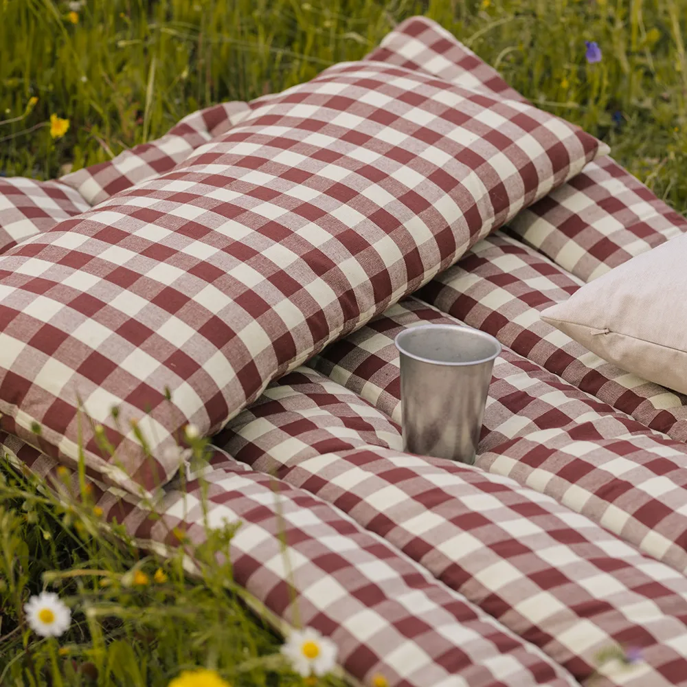 Bothy Check Quiltad madrass
