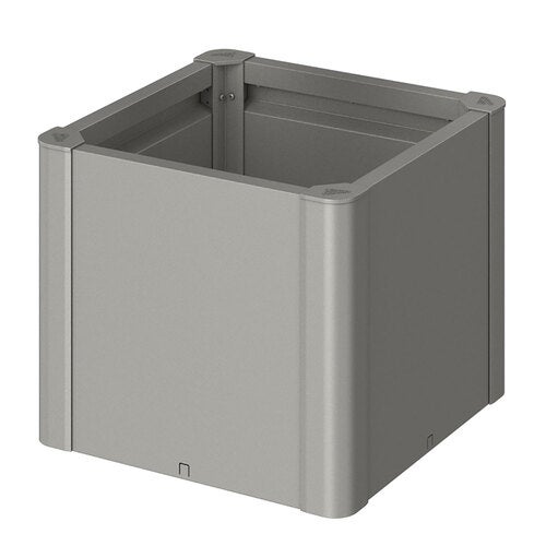 Belvedere planteringsbädd mini storlek 50 metallic kvarts-grå Biohort