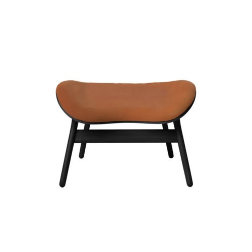 A Conversation Piece Ottoman Fotpall Black Oak/Dunes Rust