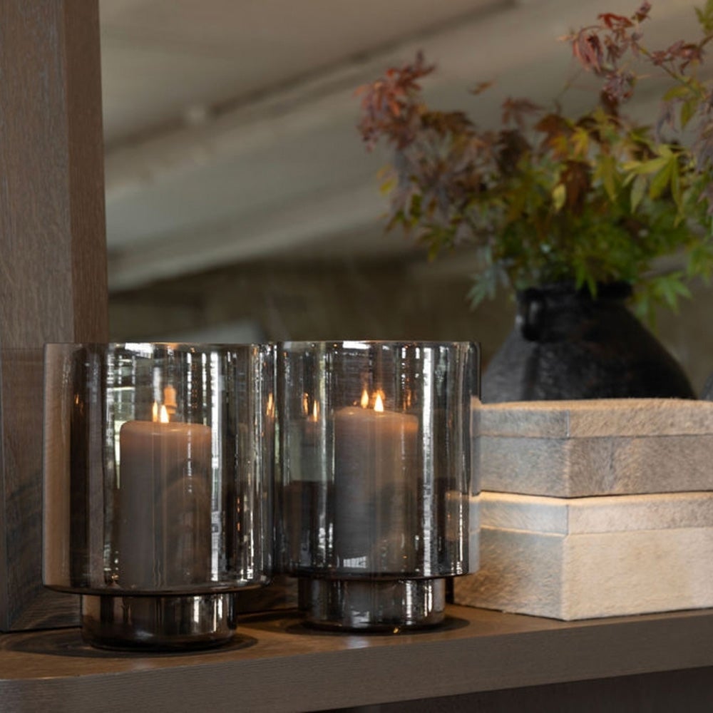 Reef Ljuslykta i glas Ø24 cm