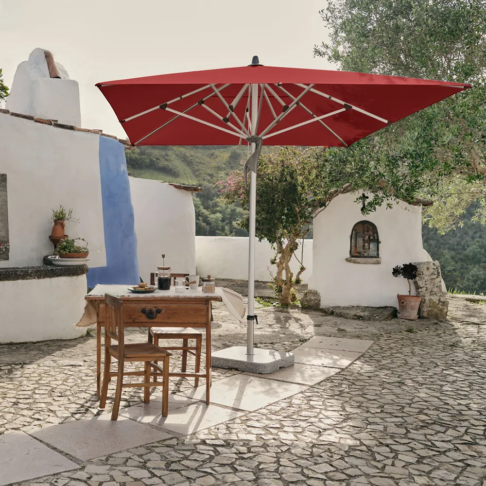 Fortero 300x300 cm parasoll alu Cat.4 422 Cream