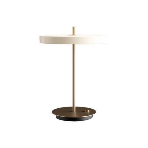 Asteria table Bordslampa Ø31 cm Pearl White