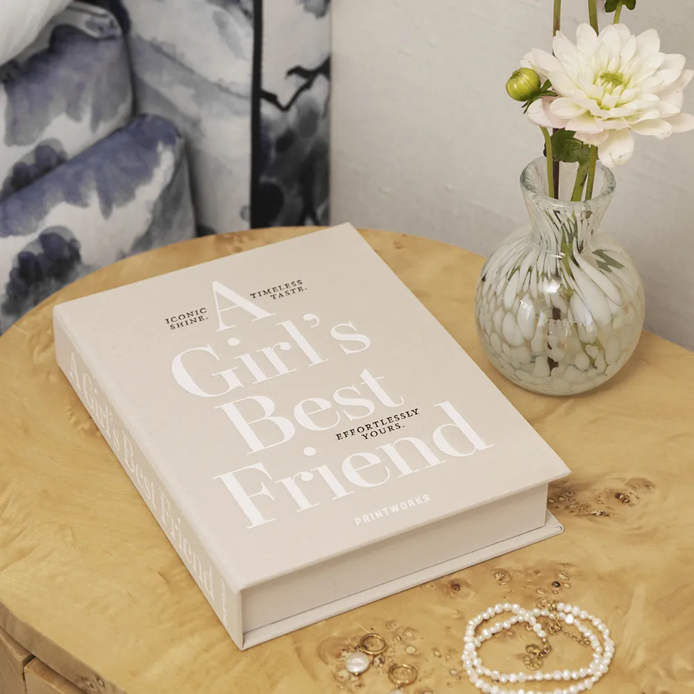 Smyckesask A Girls Best Friend Beige, Medium