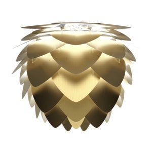 Aluvia Lampskärm Ø40 cm Brushed Brass