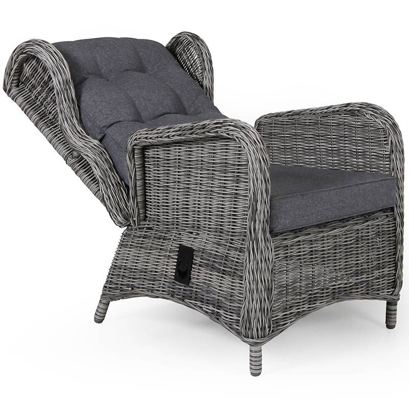 Rosita positionsfåtölj grå/grå 