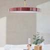 Asteria Pendellampa Medium Ø43 cm Ruby Red