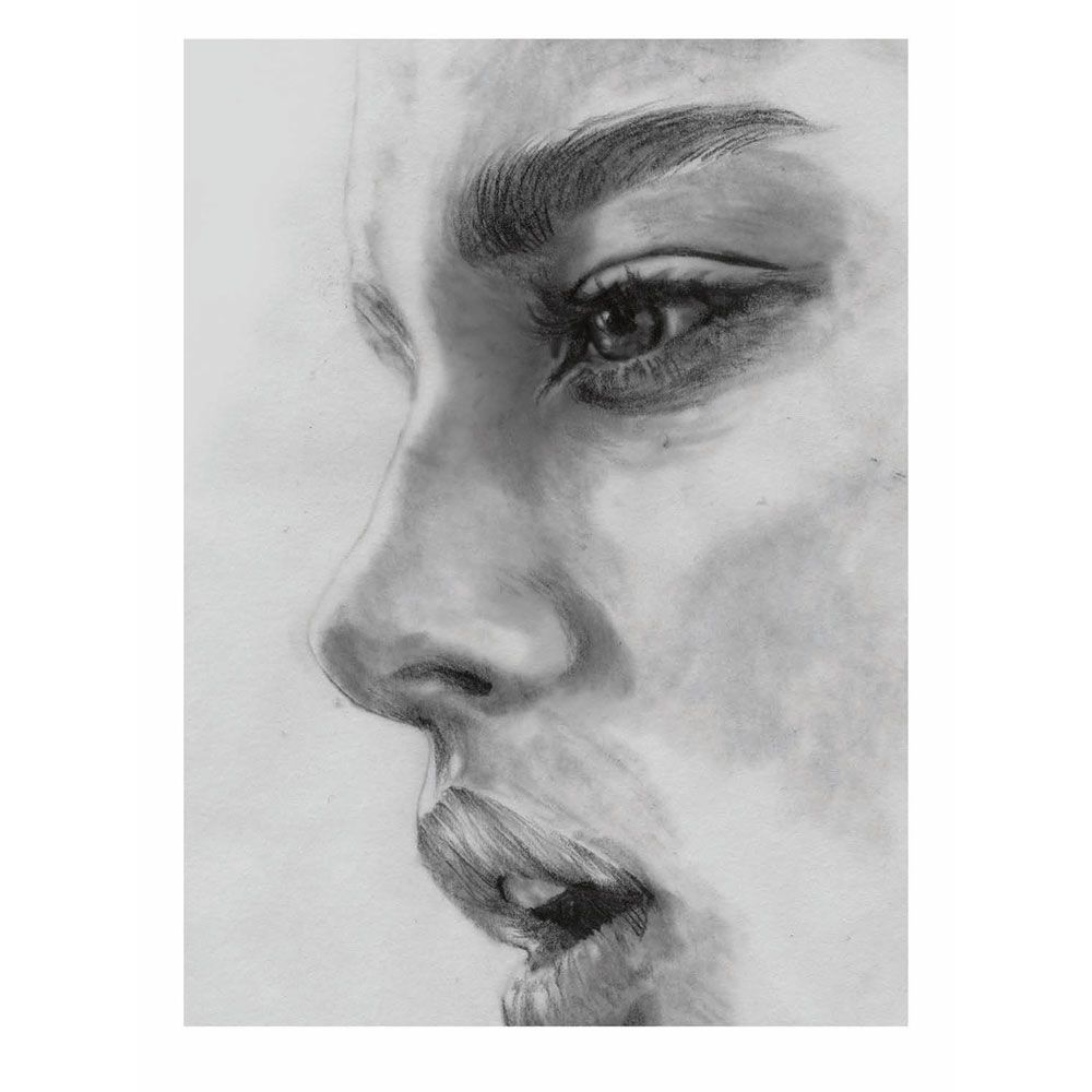 Anna Bülow poster  Face 5 30×40 cm