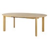 Comfort Circle Matbord med förlängning 132-202x132 Oak