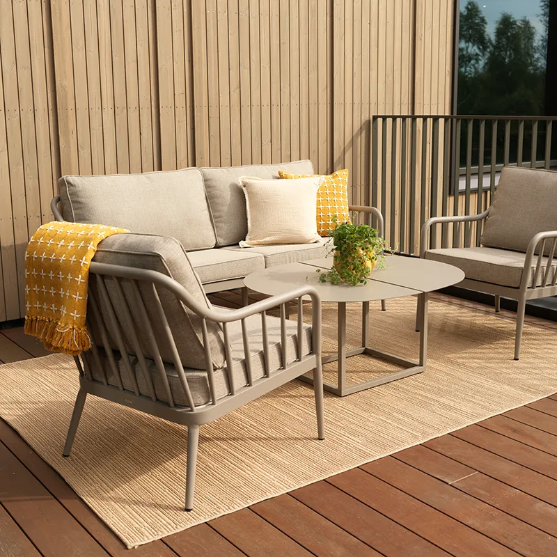 Coleville fåtölj Khaki/Burlap Beige