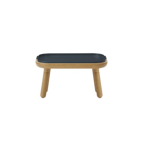 Paff Sidobord Lågt Ek/Anthracite Grey Uma