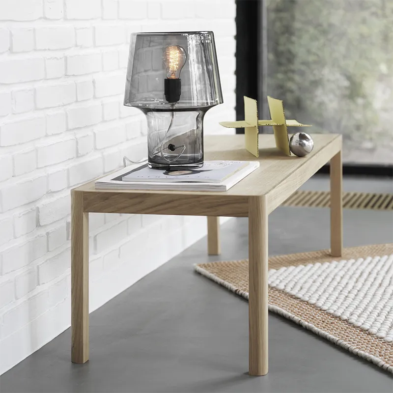 Workshop soffbord 43 x 120 cm - Oak Veneer Oak