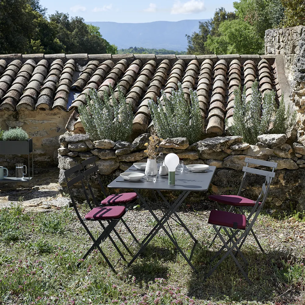 Bistro bord 97 x 57 cm Anthracite