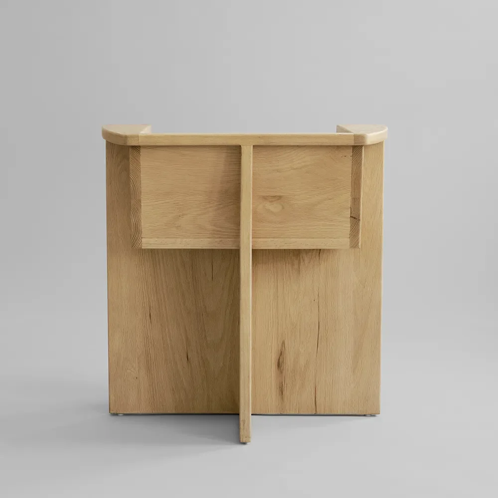 Brutus Matstol- Natural Oak