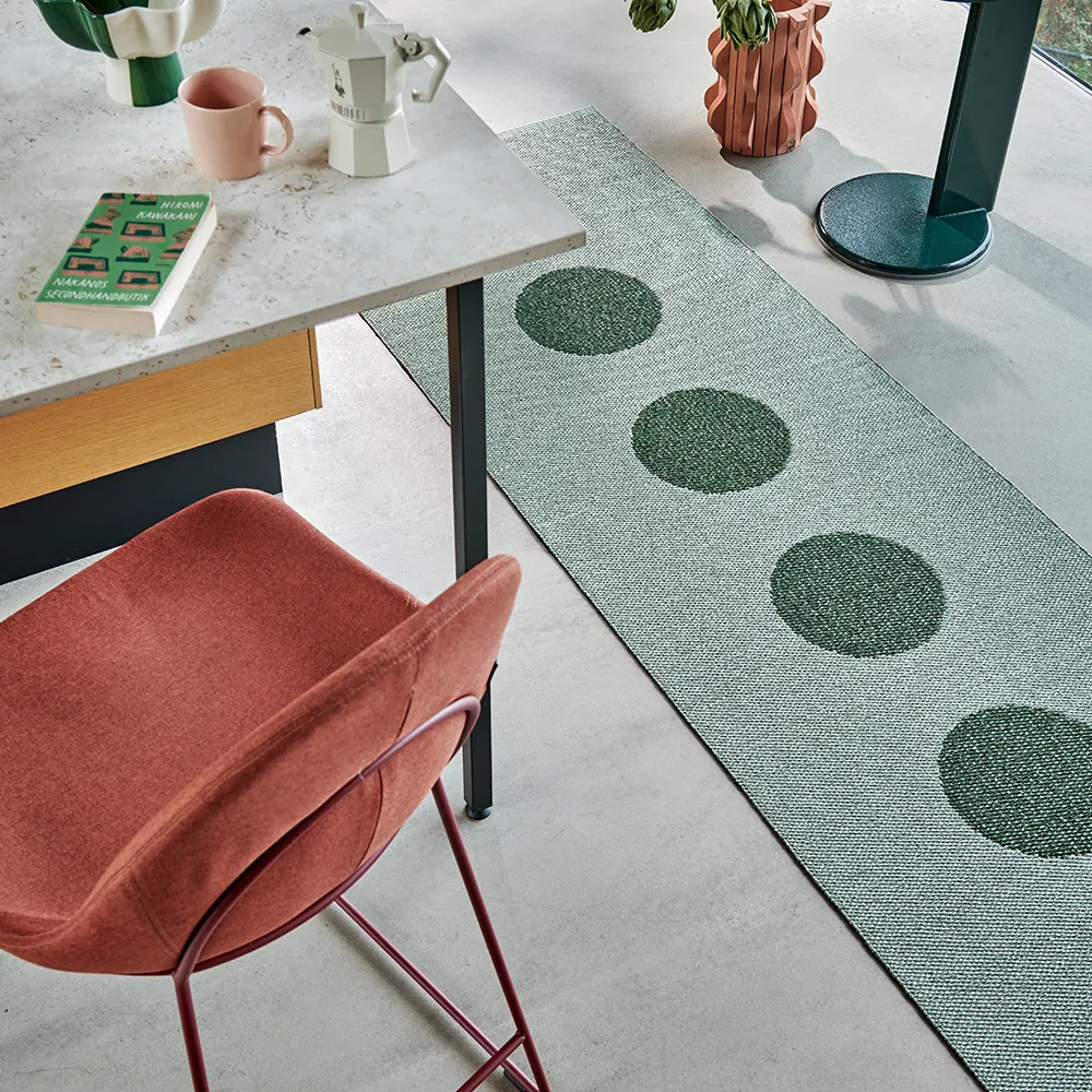 Vera Pop matta Leaf/Misty Mint 70 x 200cm