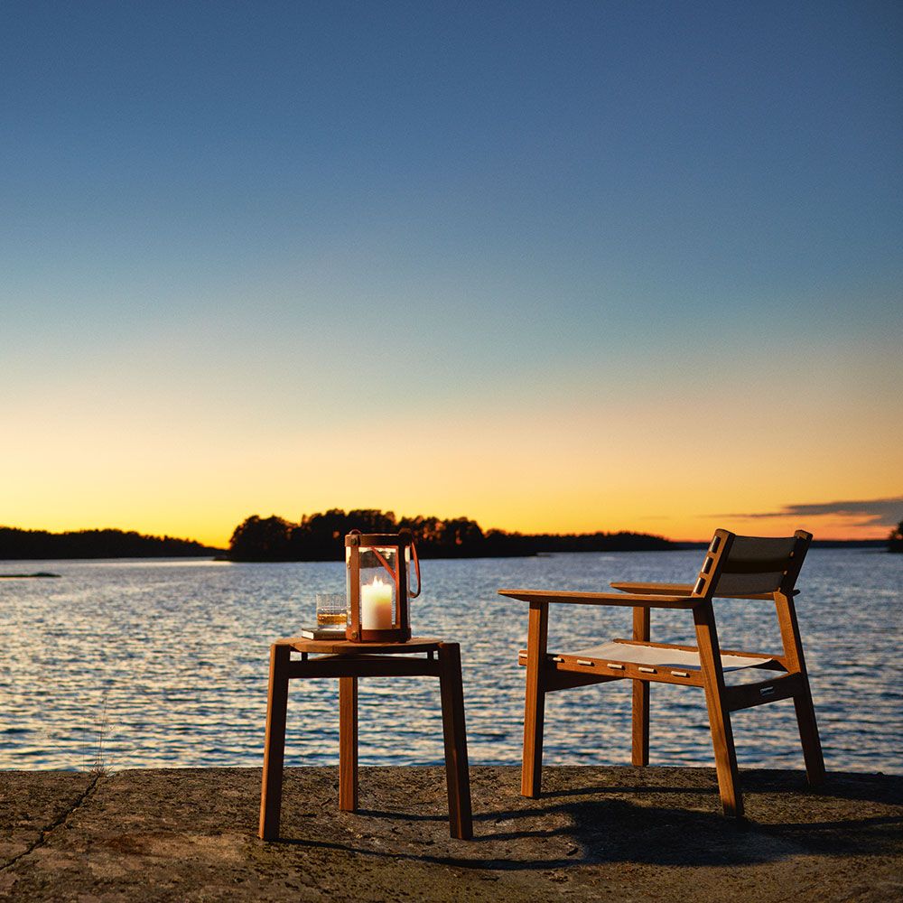 Djurö Loungefåtölj Teak/Teak 