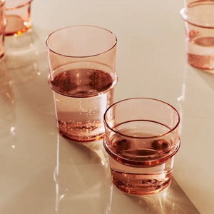 Boya Lågt dricksglas 2-pack - Blush