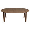 Comfort Circle Matbord med förlängning Dark Oak