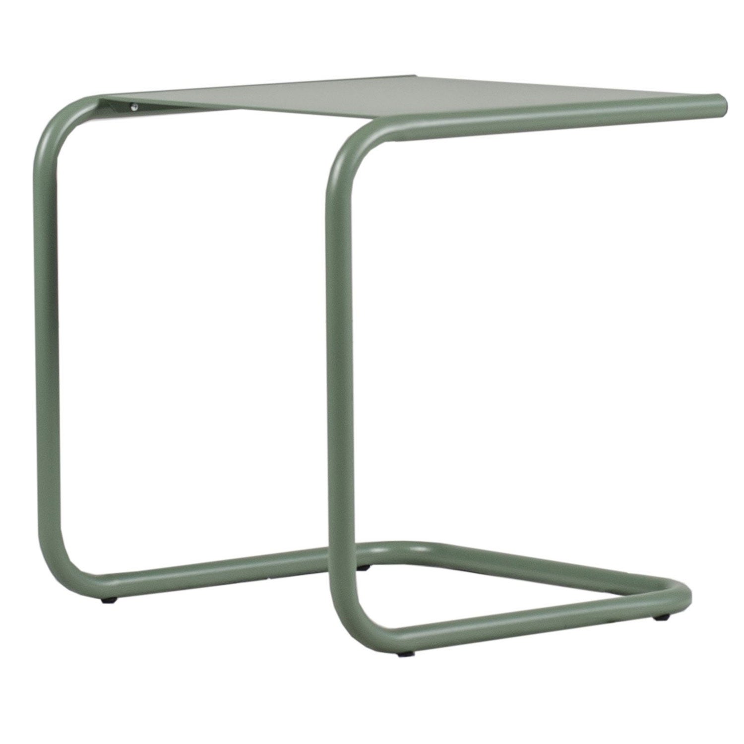 Club table sage green/sage green aluminium 