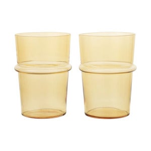 Boya Dricksglas 2-pack - Yellow