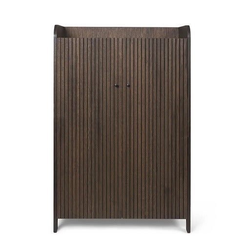 Sill Cupboard - Low - Dark Stained Oak
