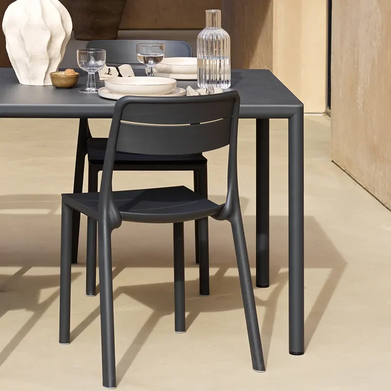 Piave bord 90x160 cm Antracite - Antracite 