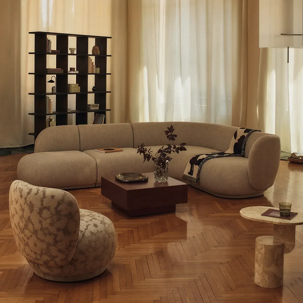 Filt i ekologisk bomull Cilla