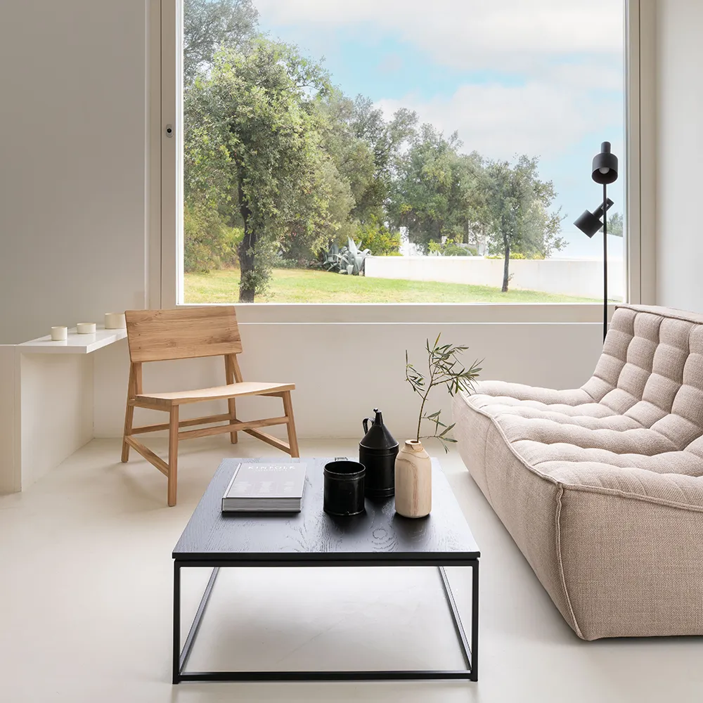 N701 modular sofa - Beige fabric - 2 seater 91x140 cm Ethnicraft