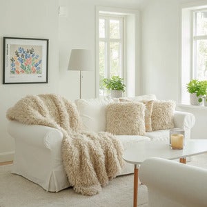 Wooly Filt Beige