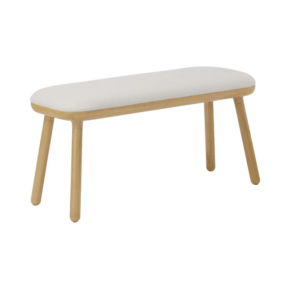 Paff Hög Bänk Ek/White Sands