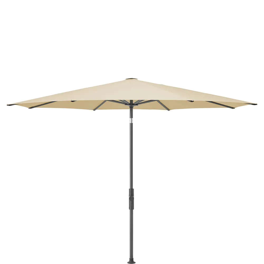 Glatz Twist parasoll 330 cm anthracite Kat.5 526 Bamboo