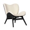 A Conversation Piece Loungestol Black Oak/Teddy White