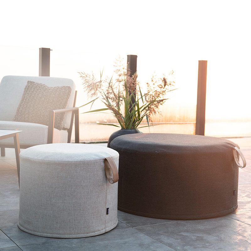 Kotte puff nearly black 