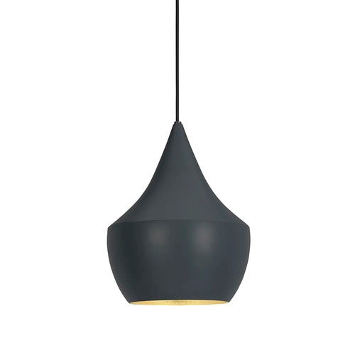Beat Pendel Fat Black LED