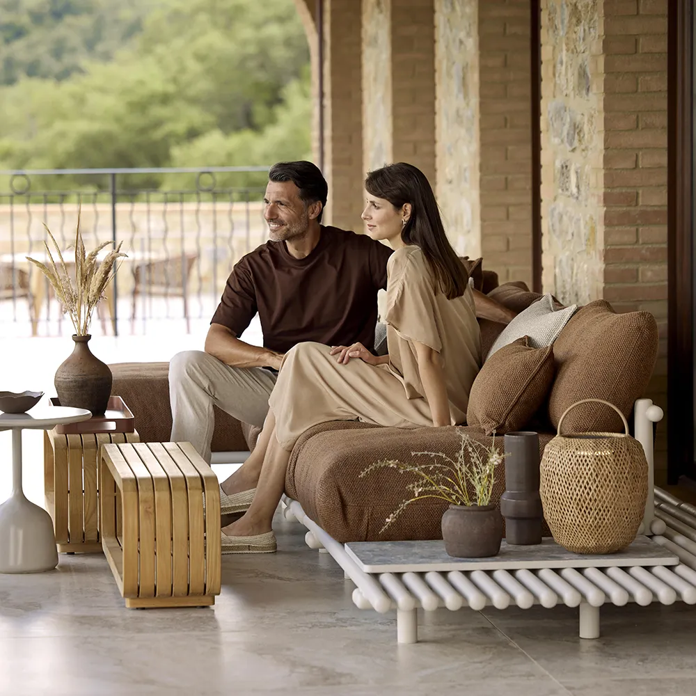 Bordsskiva 83x23 cm Multi colour keramik