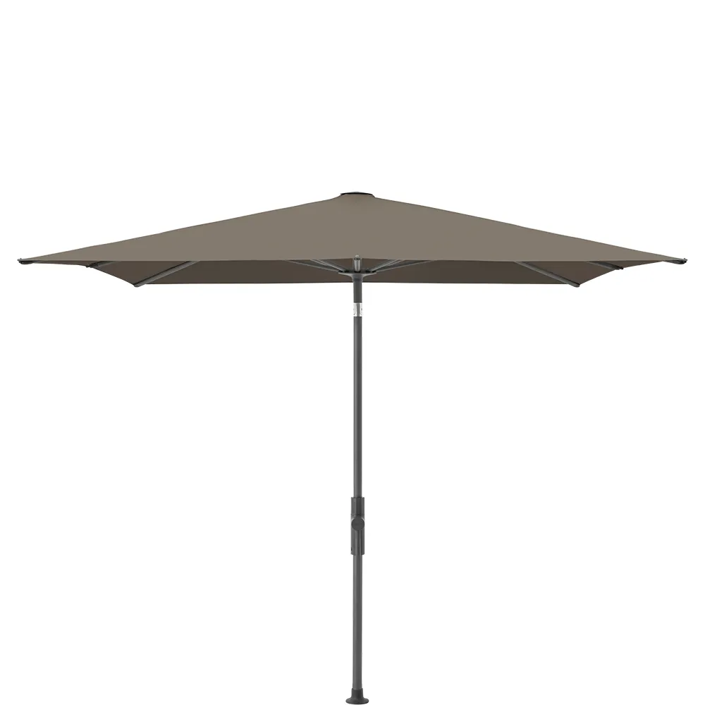 Glatz Twist parasoll 240×240 cm anthracite Kat.5 611 Sandstone