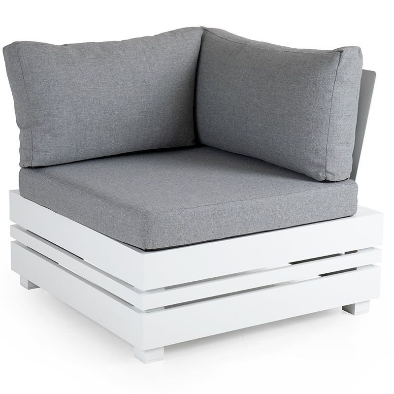 Ambon hörndel vit/pearl grey 