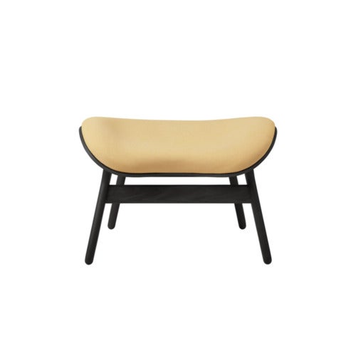 A Conversation Piece Ottoman Fotpall Black Oak/Summer Shine
