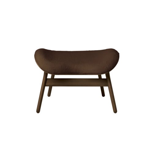 A Conversation Piece Ottoman Fotpall Dark Oak/Teddy Brown
