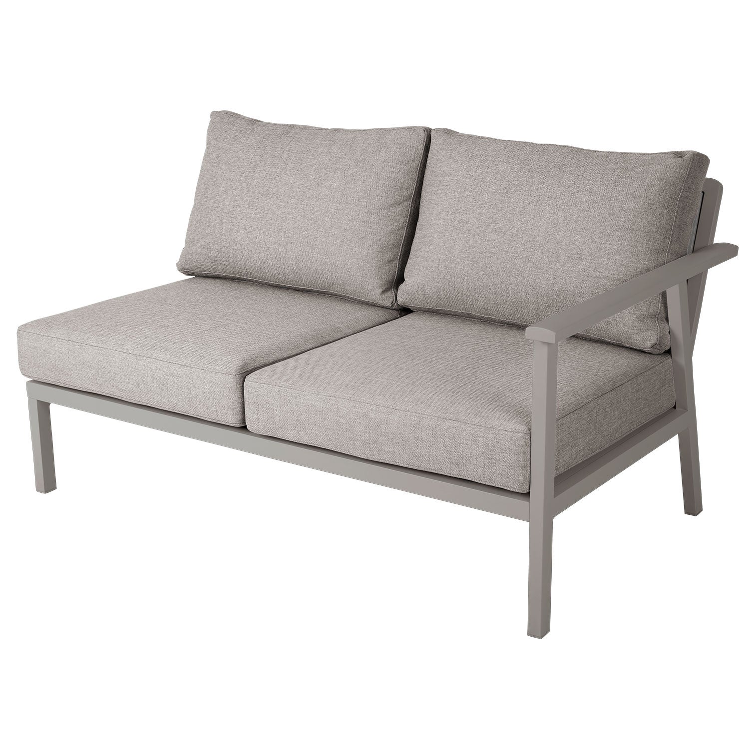 Samvaro höger+vänster avslut 2-sits khaki 