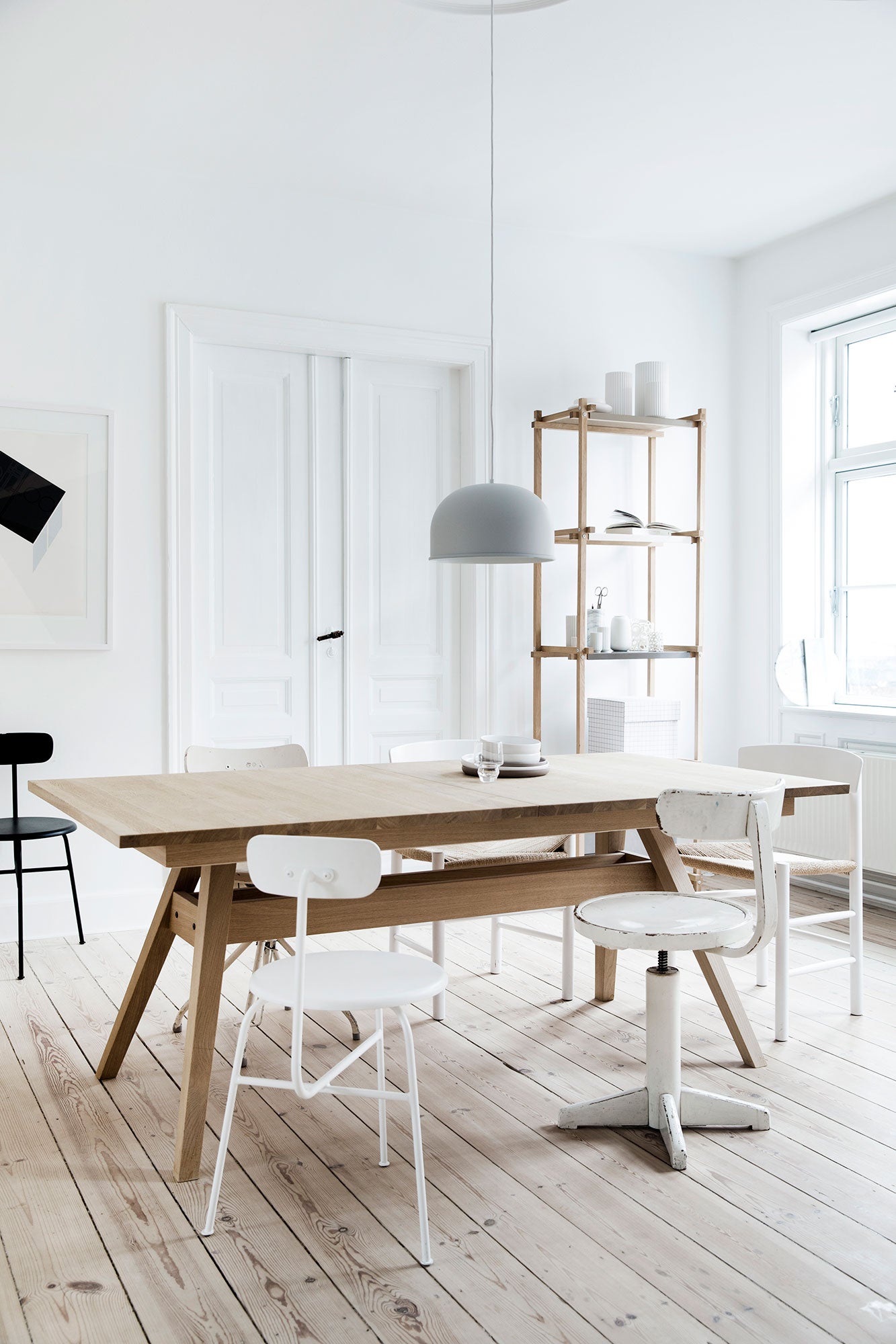 Sm11 Bord Ek Vitolja 183-275X100X74Cm 