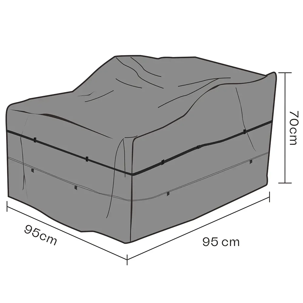 Möbelskydd Fåtölj 95x95 cm Premium