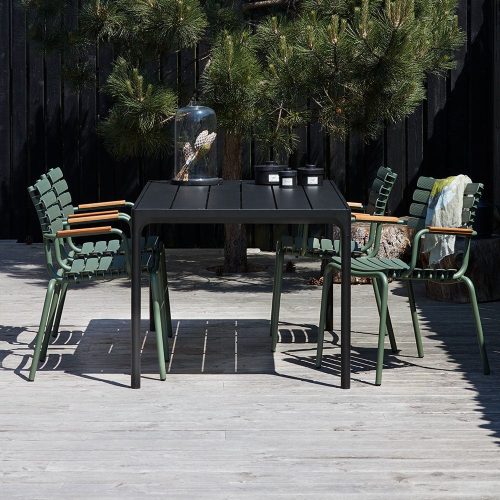 ReCLIPS matstol Grön/Grön Aluminium-Bamboo 