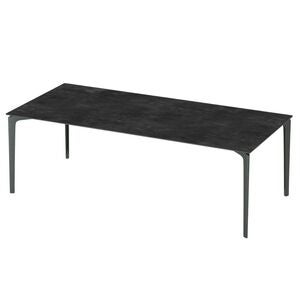 ALLSIZE Matbord 221x101 Metallic Grey/Gres Night