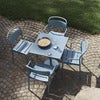Linear Steel Karmstol - Anthracite Black 