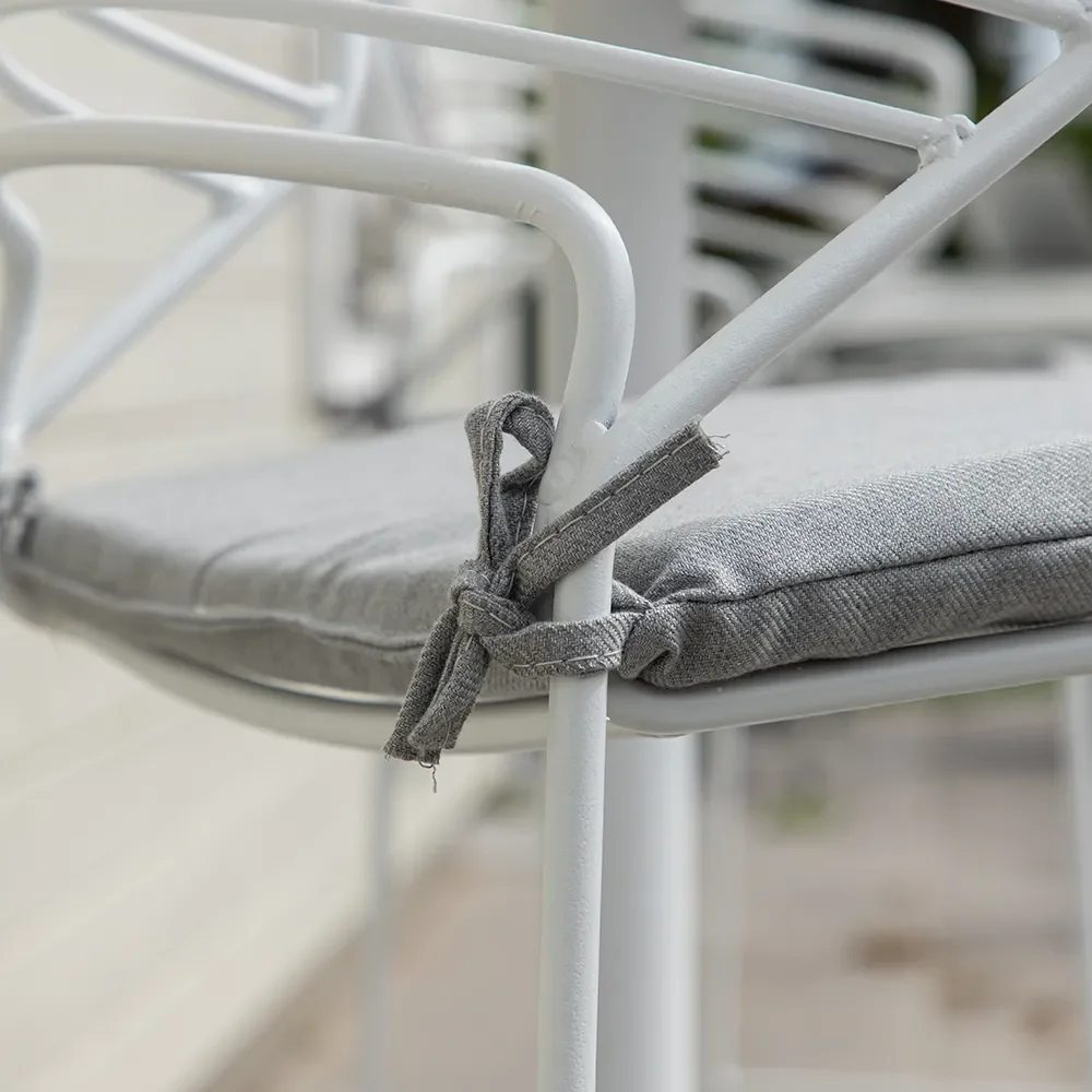 Milano Barstol vit 4-pack 