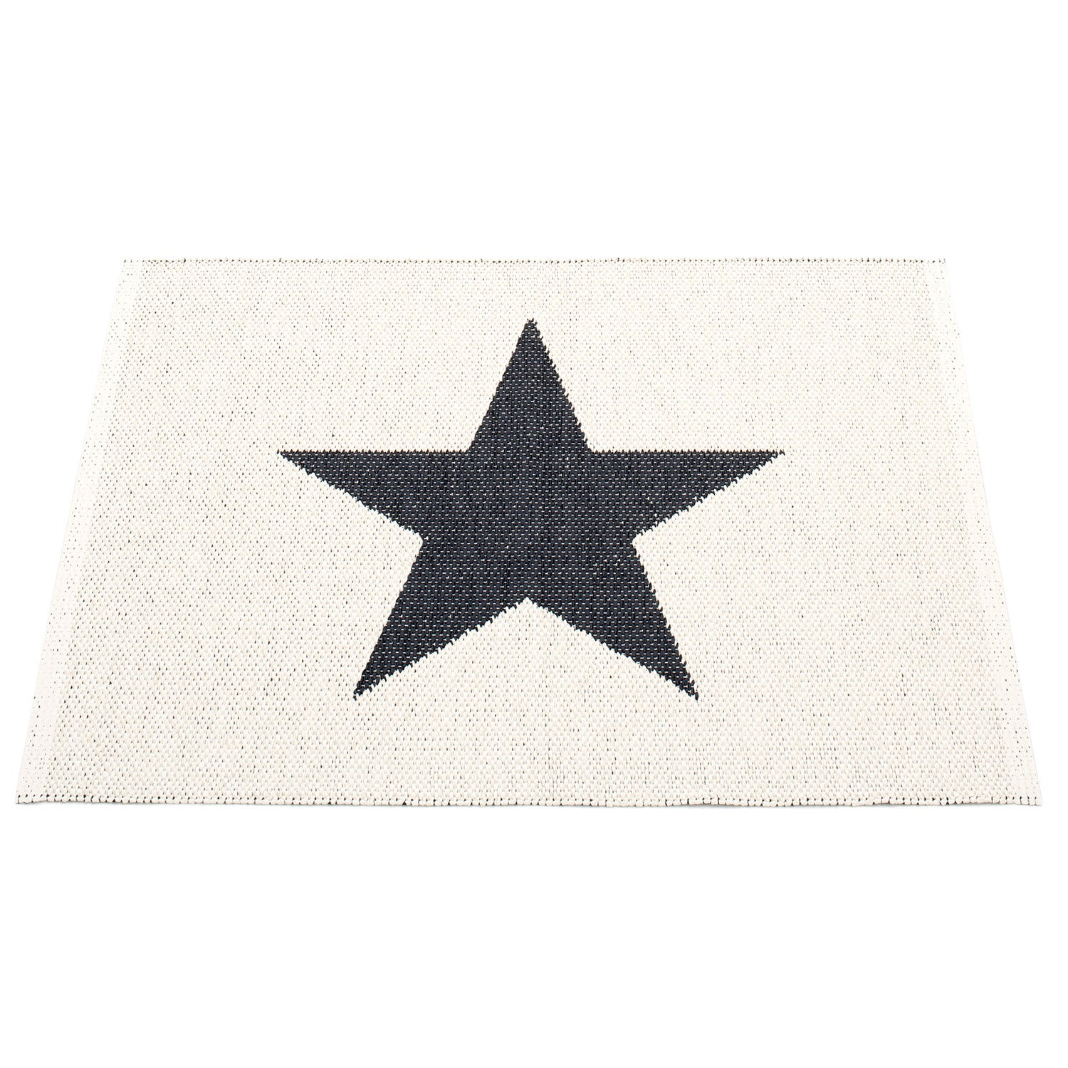 Viggo matta 70x90 cm small black / vanilla 