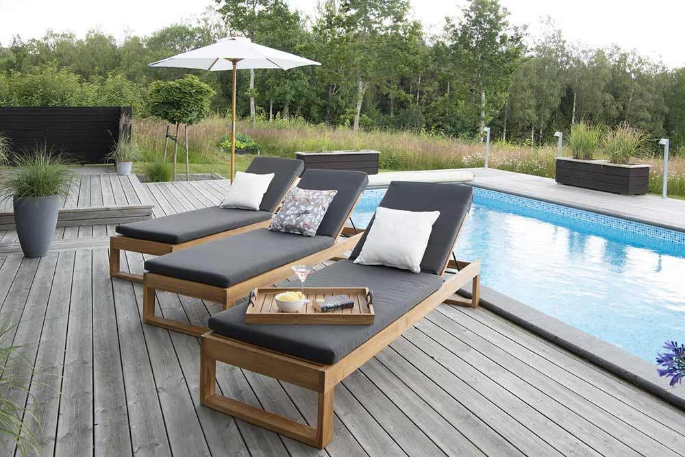 Himmelsnäs Solsäng Grå 